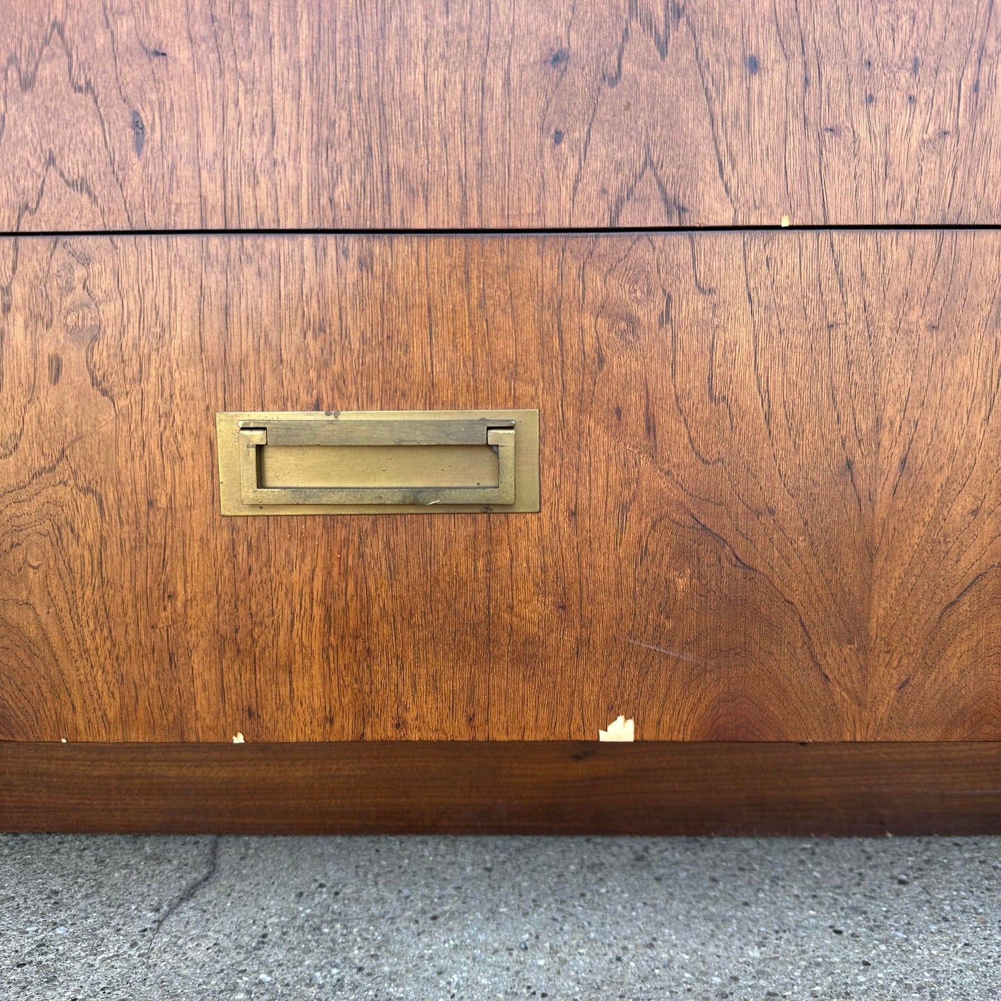 Milo Baughman for Founders Walnut Dresser Mid-Century Modern