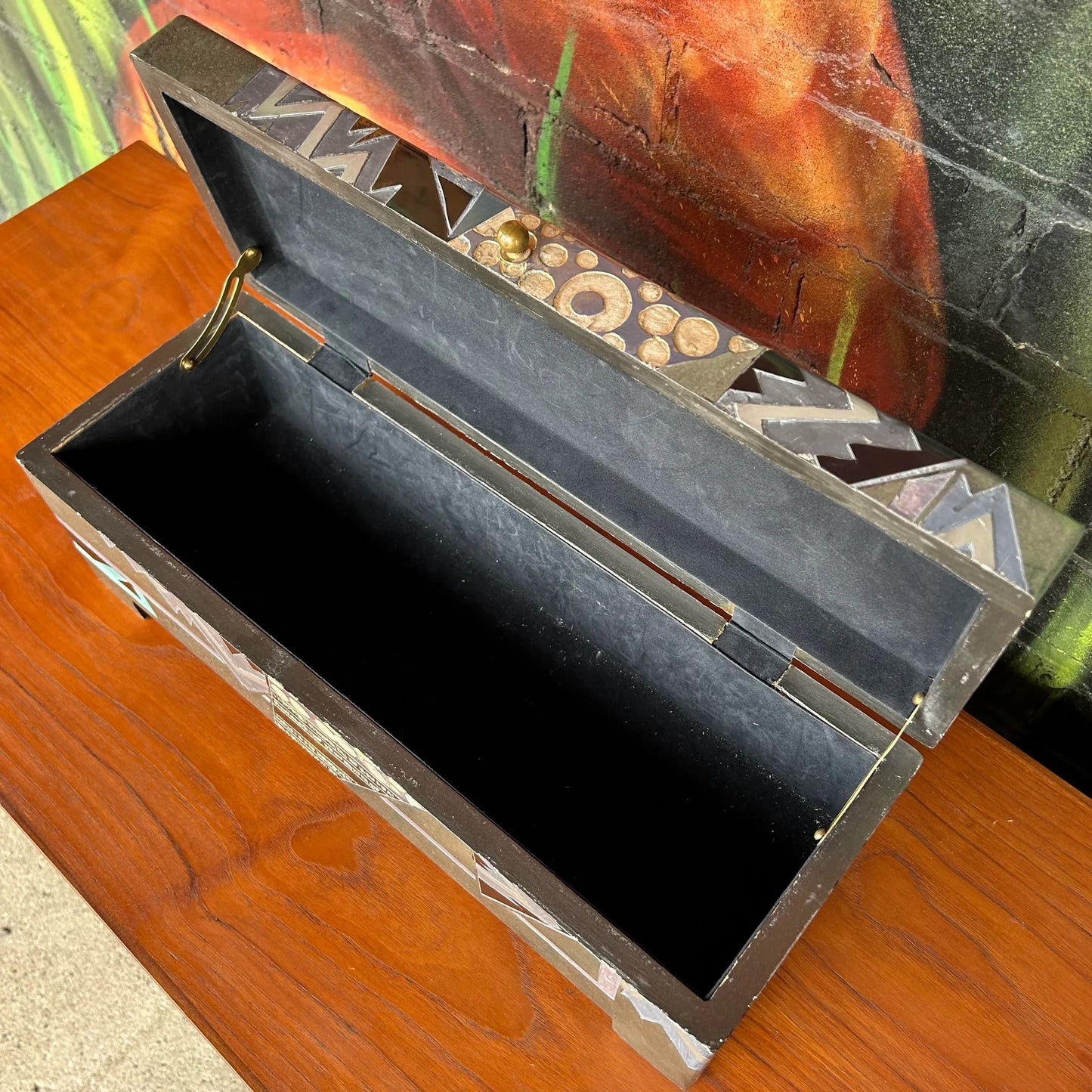 Post Modern Keepsake Box Possibly by Maitland Smith