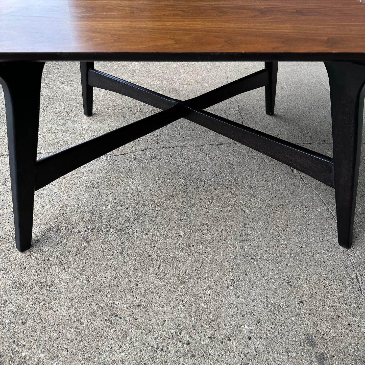 Square Mid-Century Modern Coffee Table