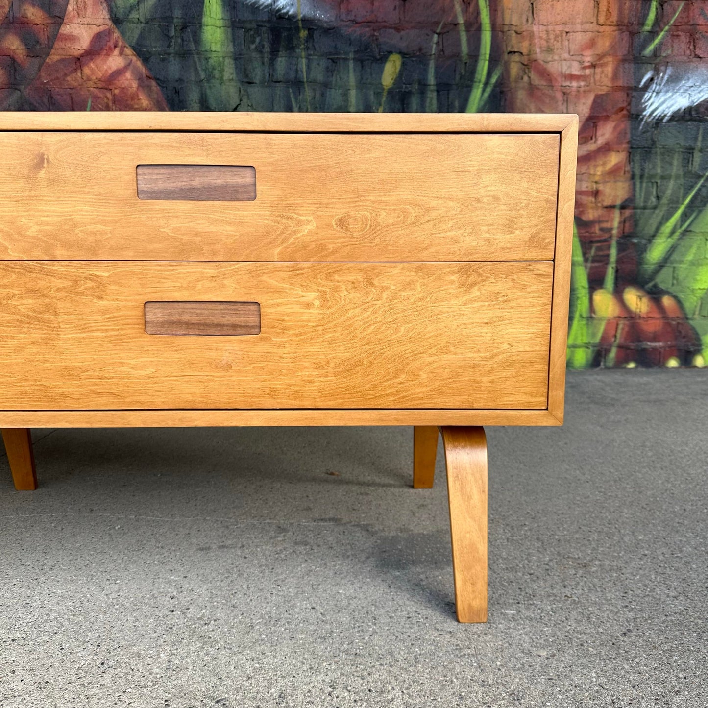 Mid Century Modern Clifford Pascoe Low Cabinet Dresser