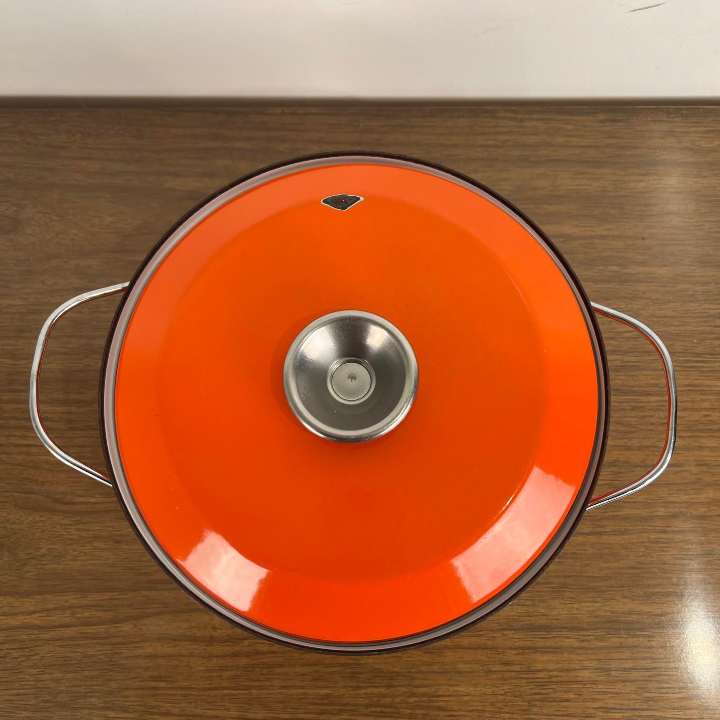 Catherine Holm Enamel “Lotus” Lidded Dutch Oven