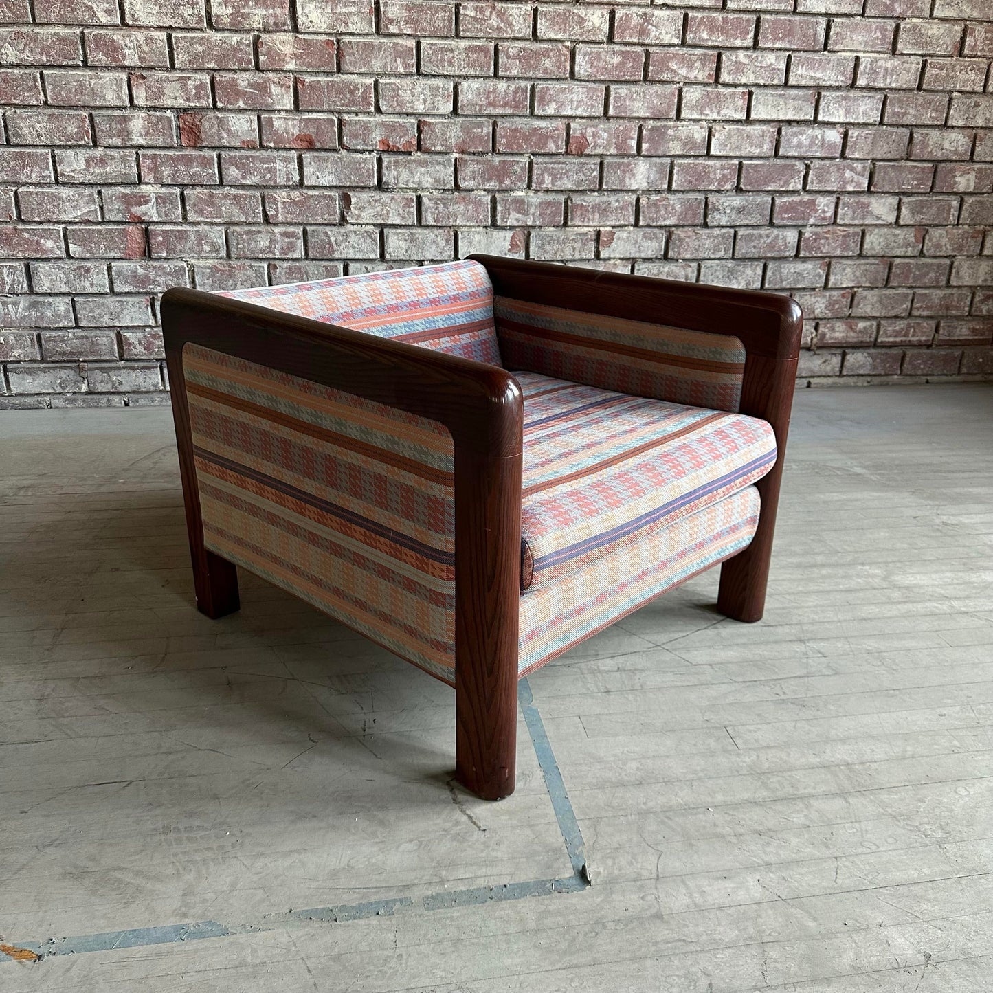 1980s David Edward Company Club Chair
