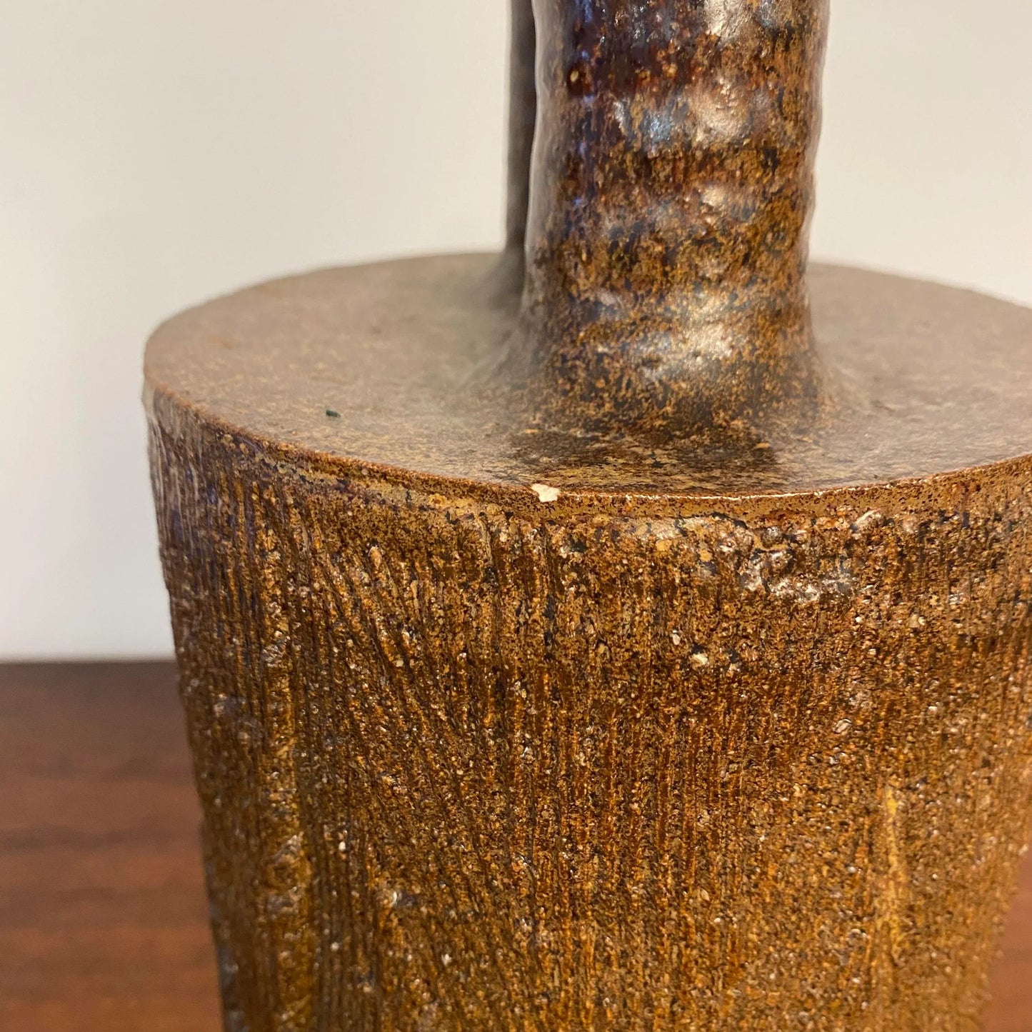 Mid Century Modern Ceramic Pottery Ikebana Flower Arrangement