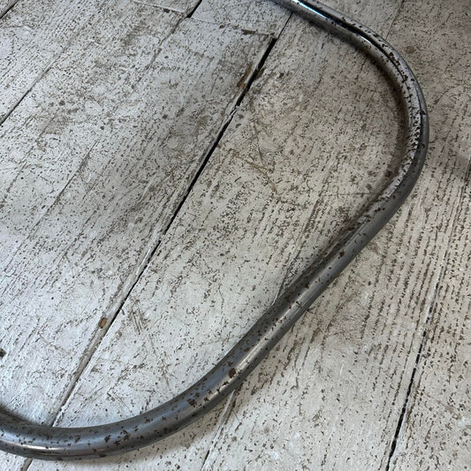 Pair of Chrome and Leather Chairs by Brayton International Collection