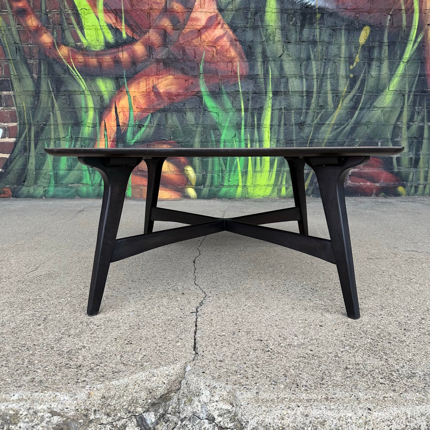 Square Mid-Century Modern Coffee Table