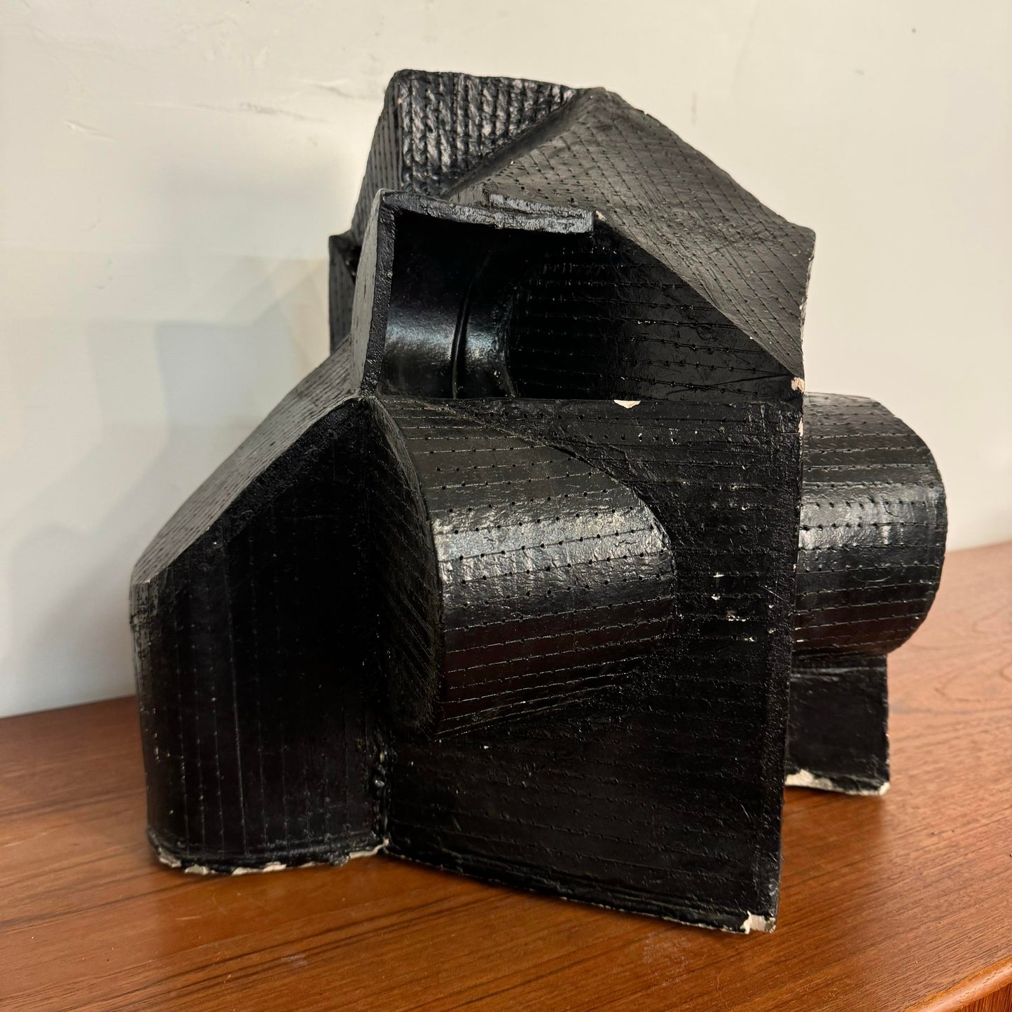 Ceramic Geometric Abstract Sculpture