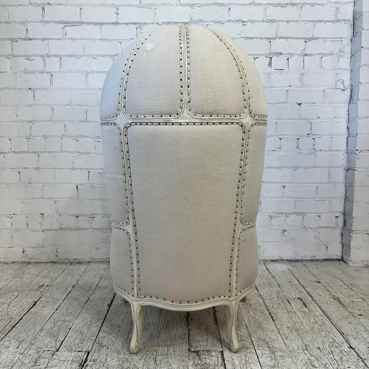 Contemporary Child Size Versailles Canopy Chair Restoration Hardware