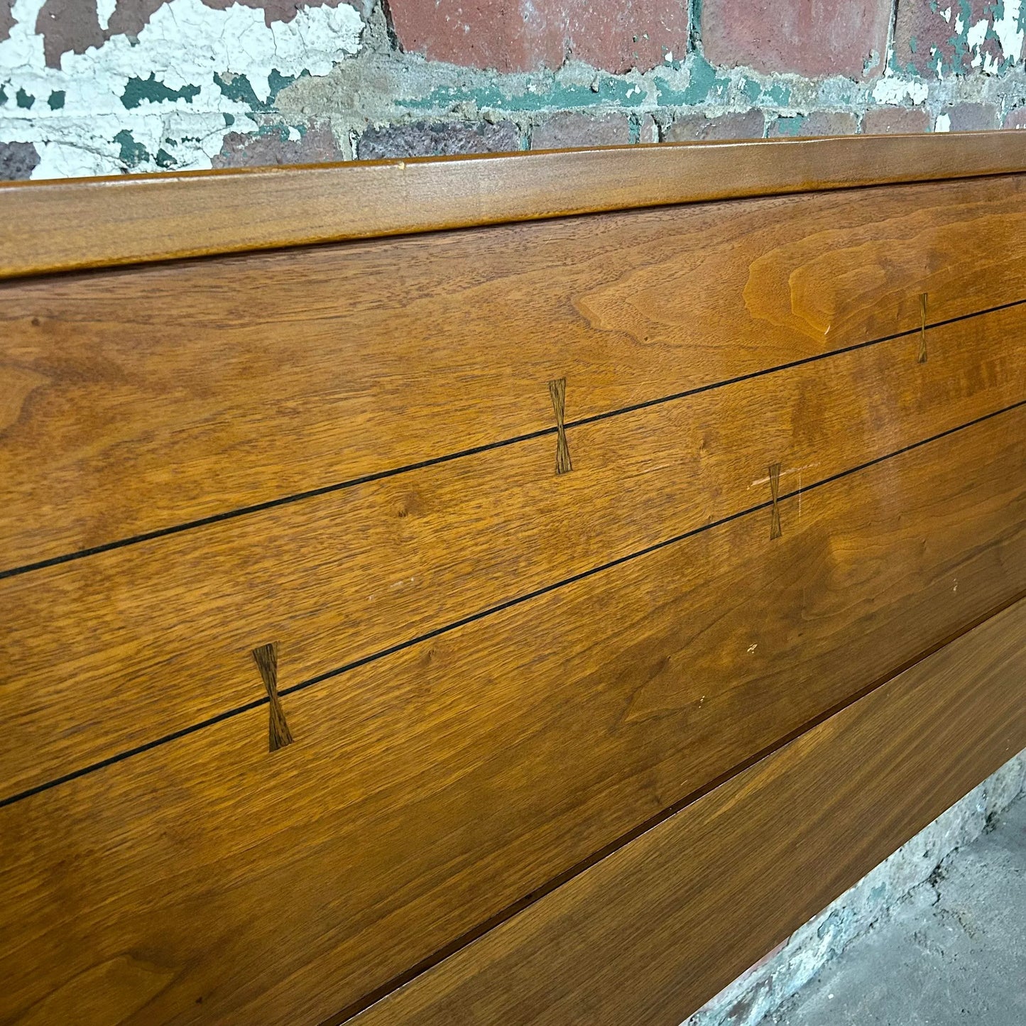 Paul McCobb Style for Lane Tuxedo Full Size Headboard