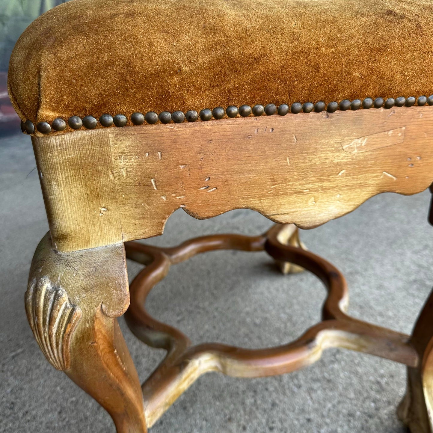 Pair of Saffried Spanish Ottomans