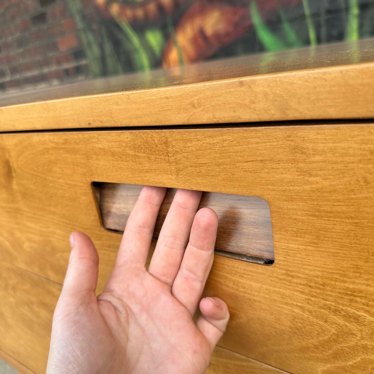 Mid Century Modern Clifford Pascoe Low Cabinet Dresser