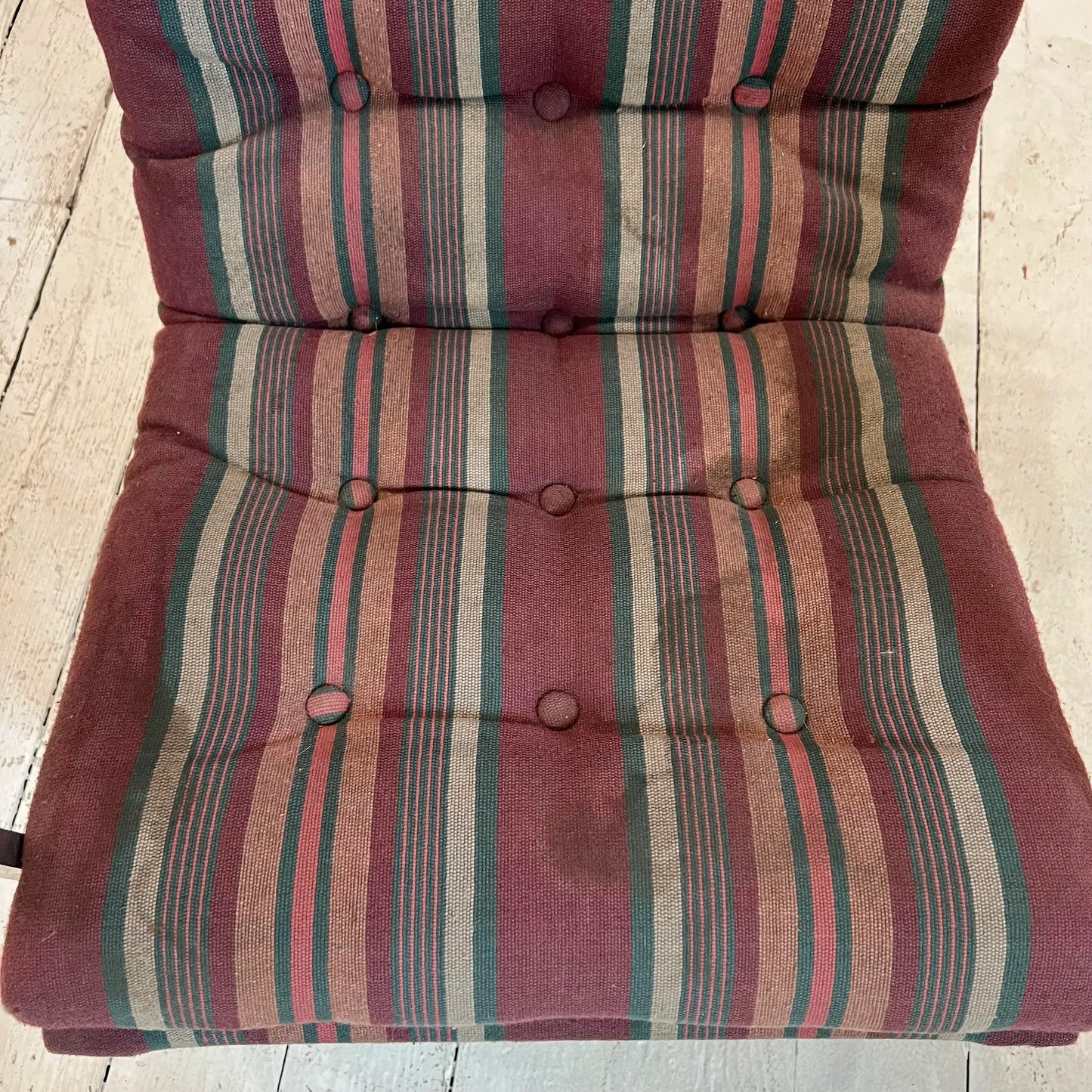 Mid Century Modern Brushed Aluminum Club Chairs