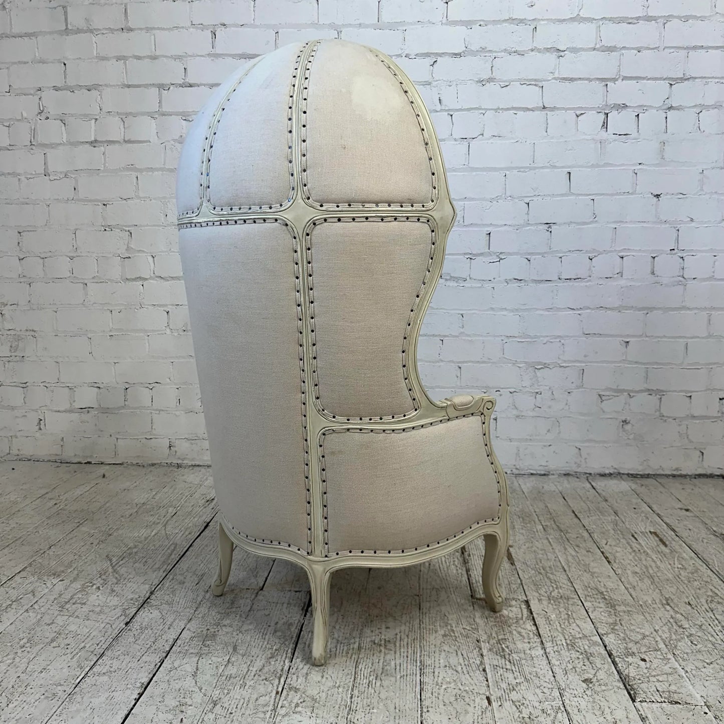 Contemporary Child Size Versailles Canopy Chair Restoration Hardware