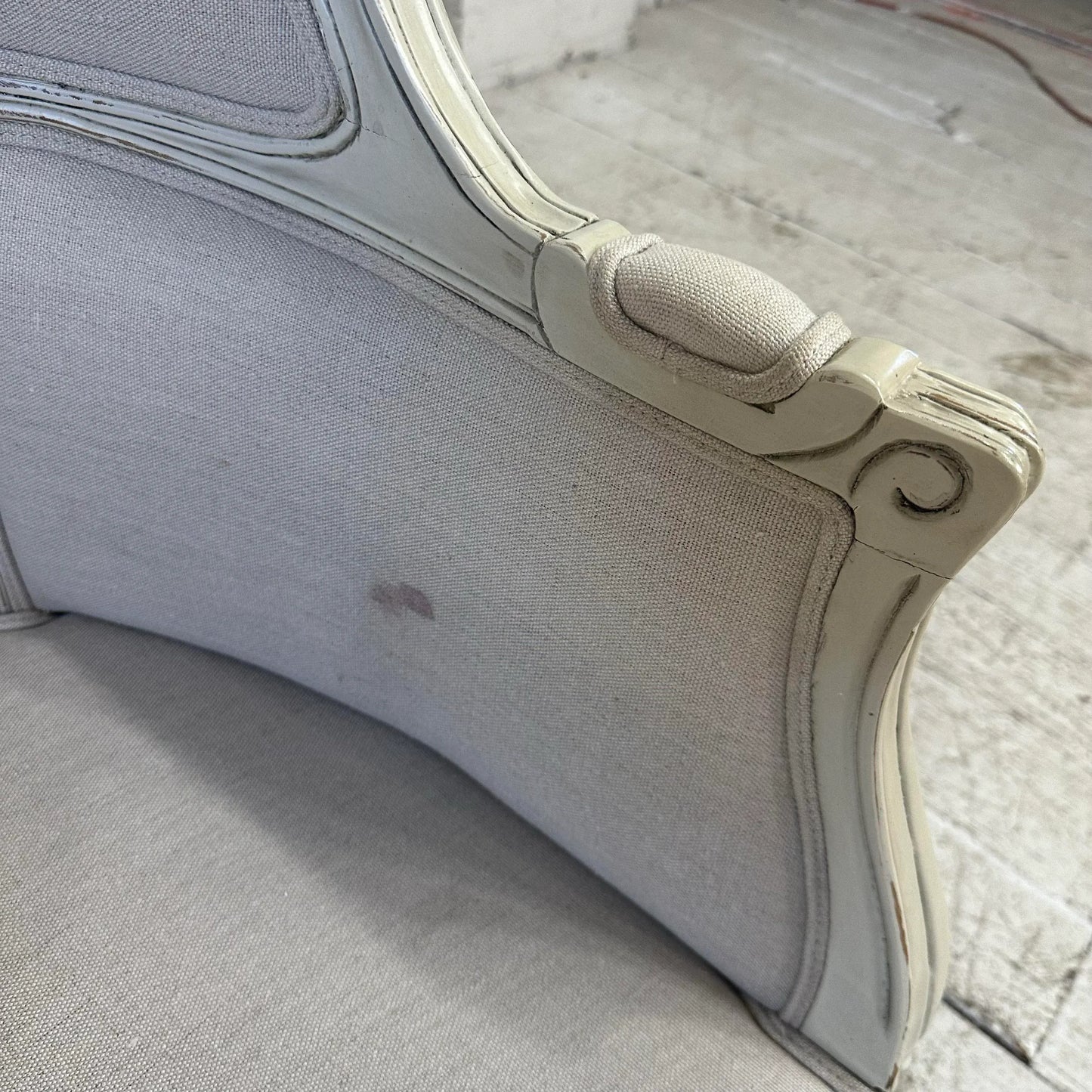 Contemporary Child Size Versailles Canopy Chair Restoration Hardware