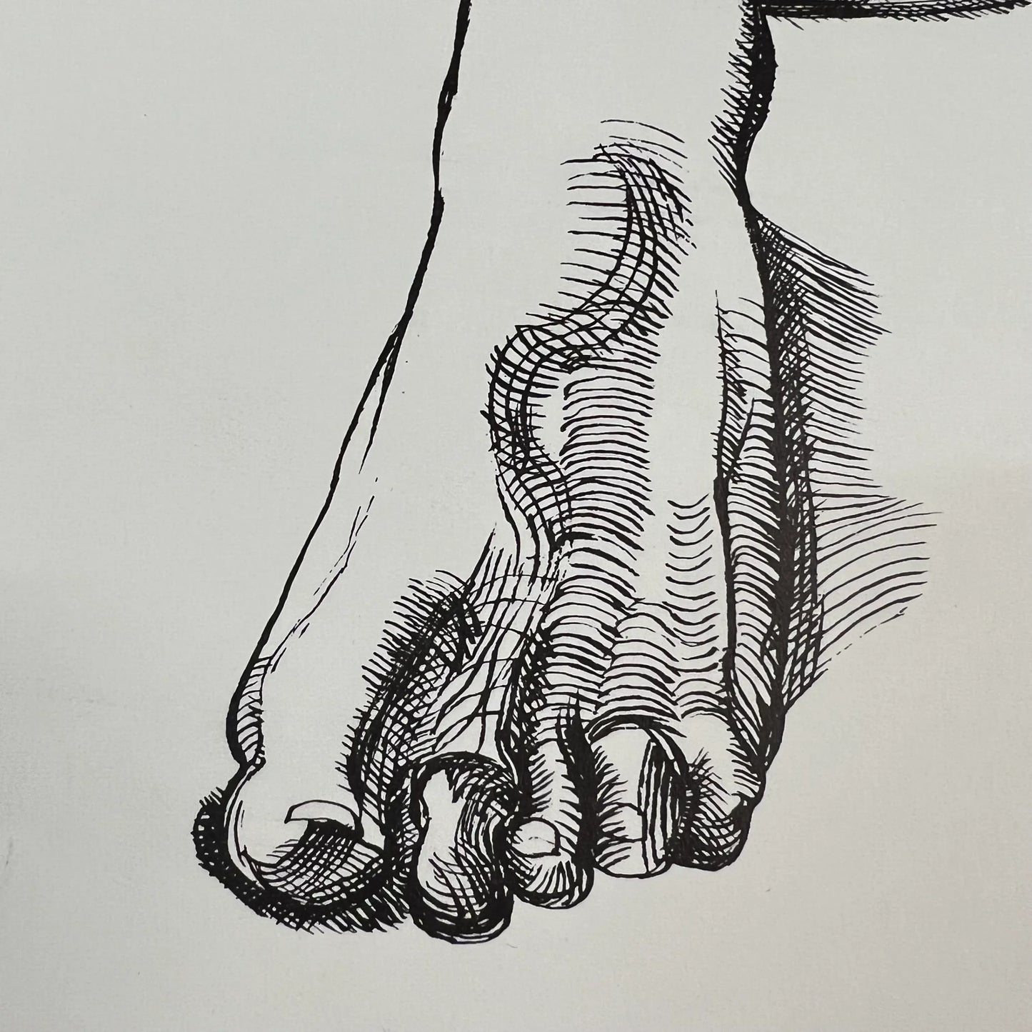 Lucian Freud 1974 Hayward Gallery Exhibition Poster