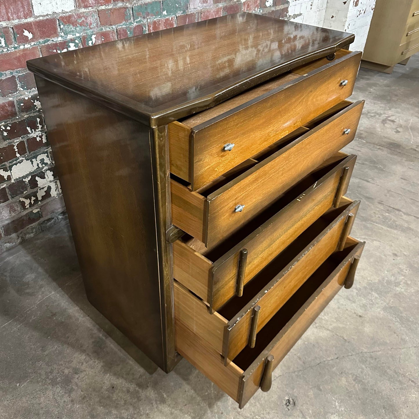 Mid-Century Modern Dresser Highboy by Tribond Furniture