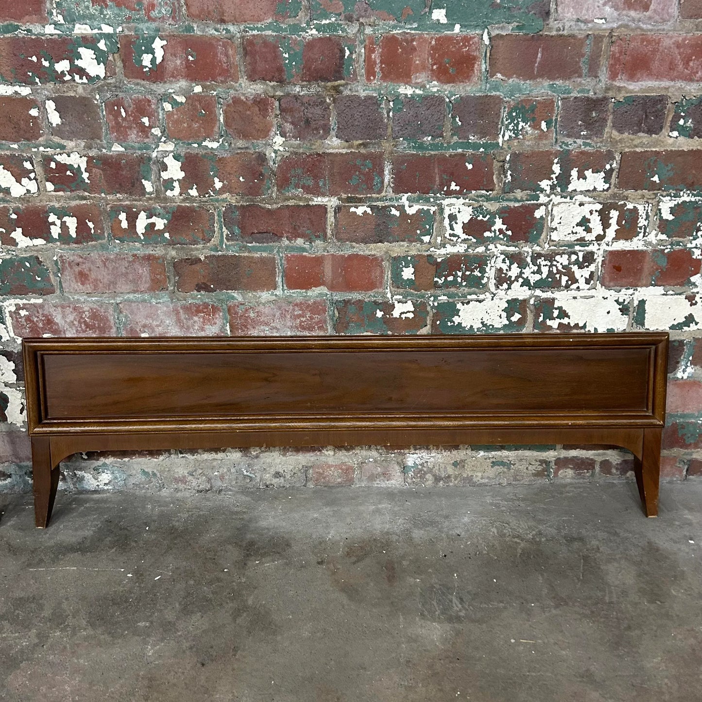 Mid Century Modern Full Size Headboard and Footboard