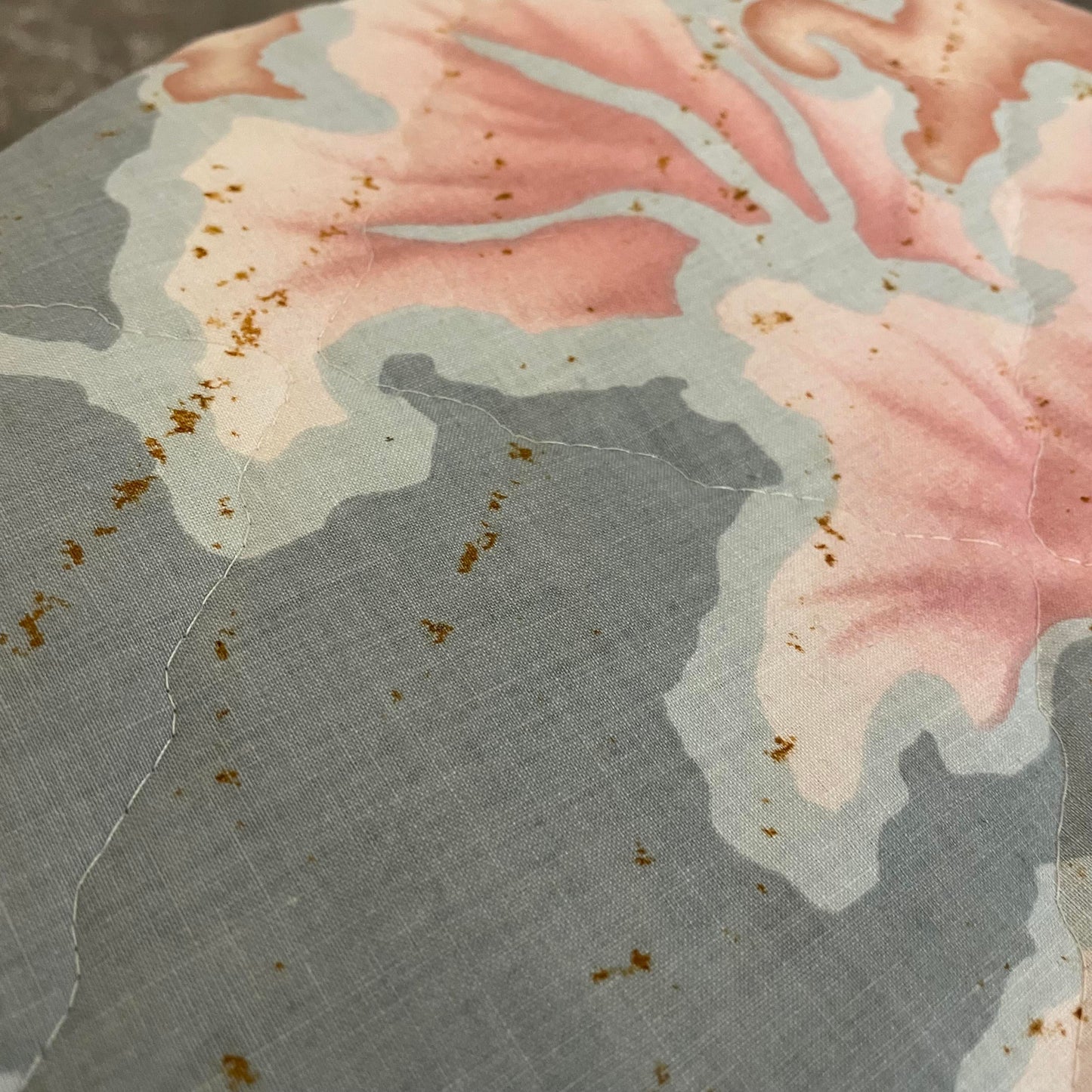 Mid Century Modern Franco Albini Rattan Pouf Ottoman