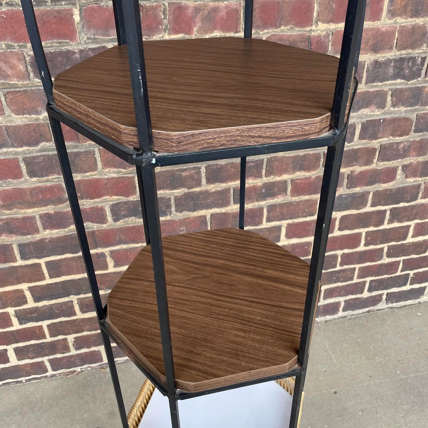 Arthur Umanoff Curio Stand Etagere Display Shelf Mid Century Modern