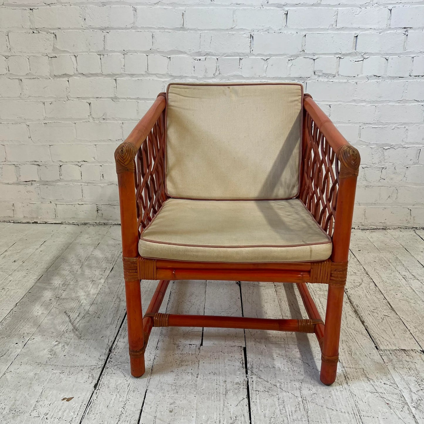 Tommi Parzinger for Willow Reed Lounge Chair