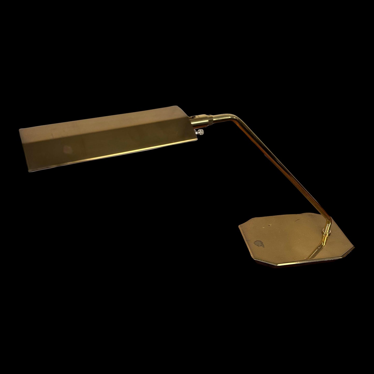 Koch and Lowy Brass Pharmacy Table Lamp