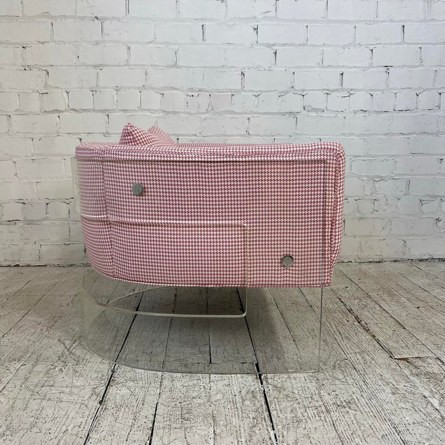 Milo Baughman Bond Acrylic Club Chair