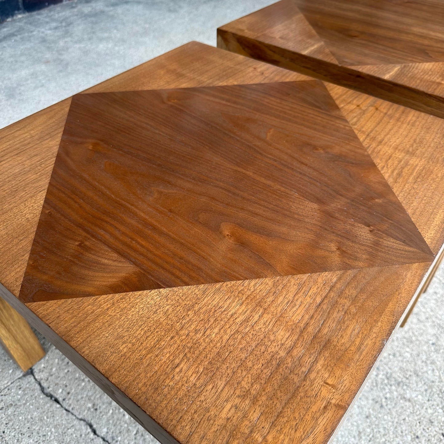 Pair of Lane End Tables Refinished