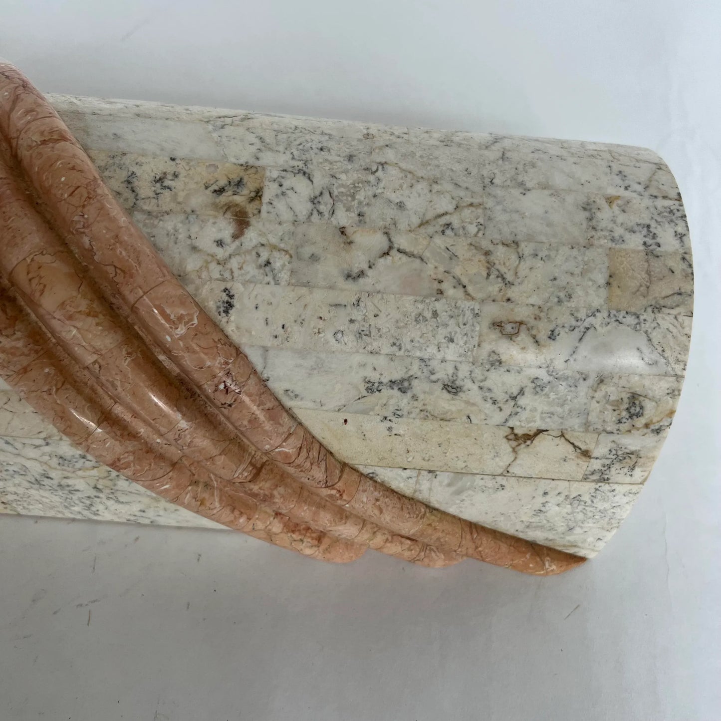 Maitland Smith Tessellated Marble Storage Box