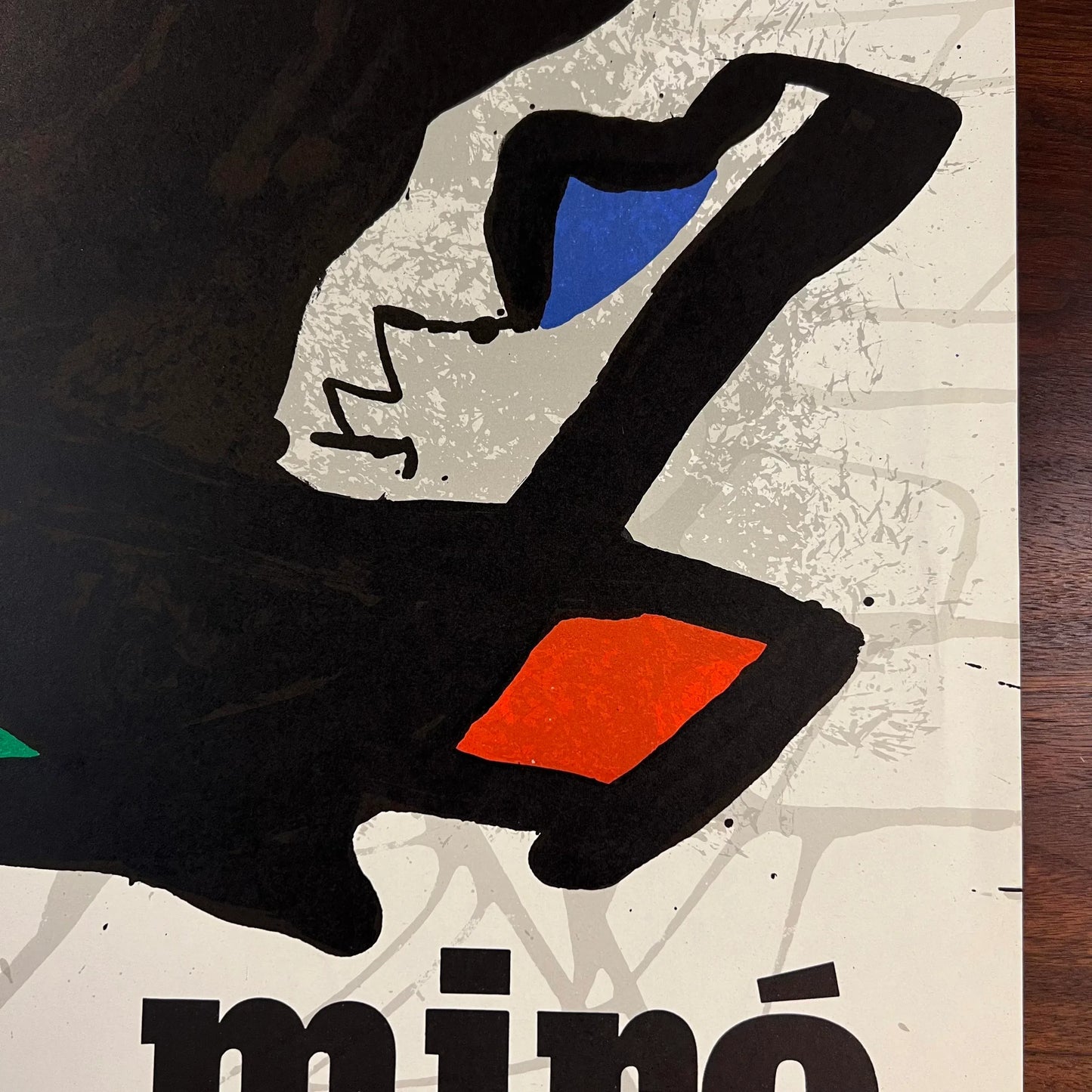 Original Joan Miró Stone Lithograph 1974