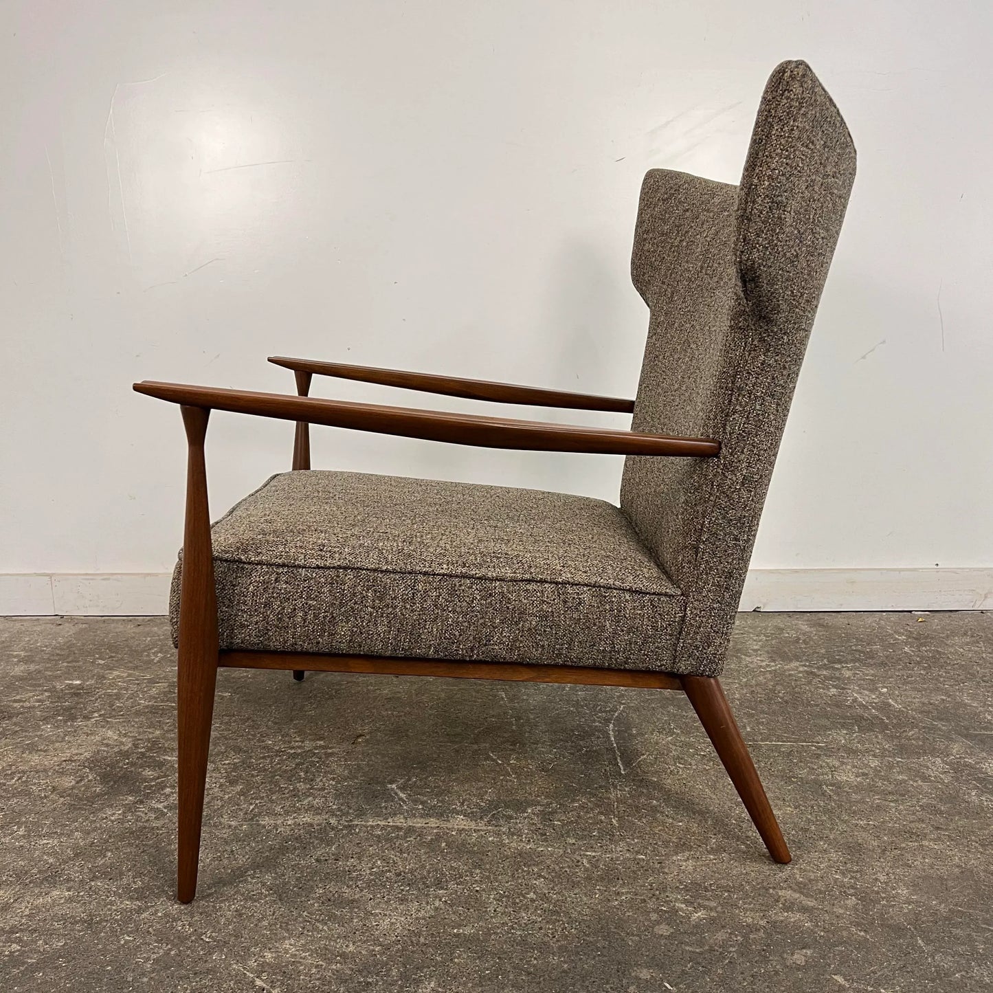 Paul McCobb Lounge Chair Refinished and Reupholstered