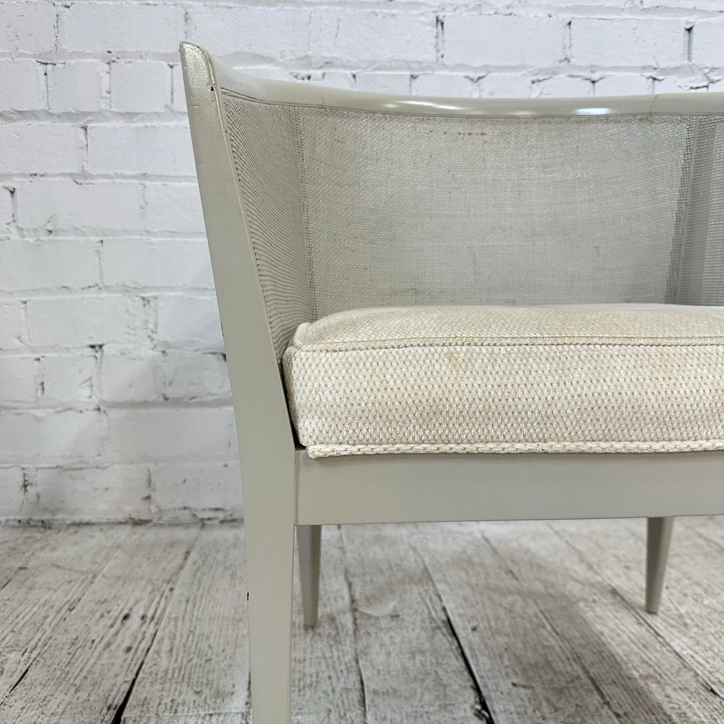 Set of 4 Drexel Caned Dining Chairs