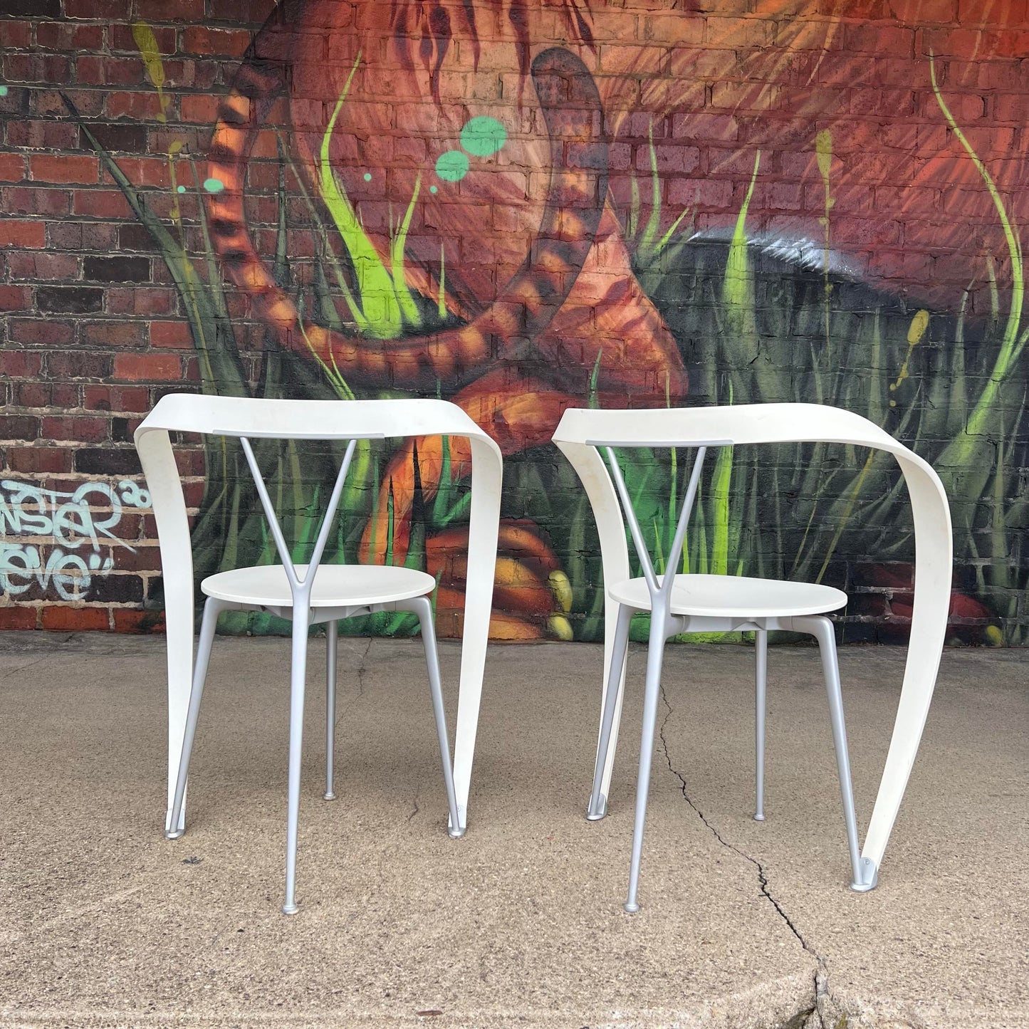 Set of 6 Revers Dining Chairs by Andrea Branzi for Cassina