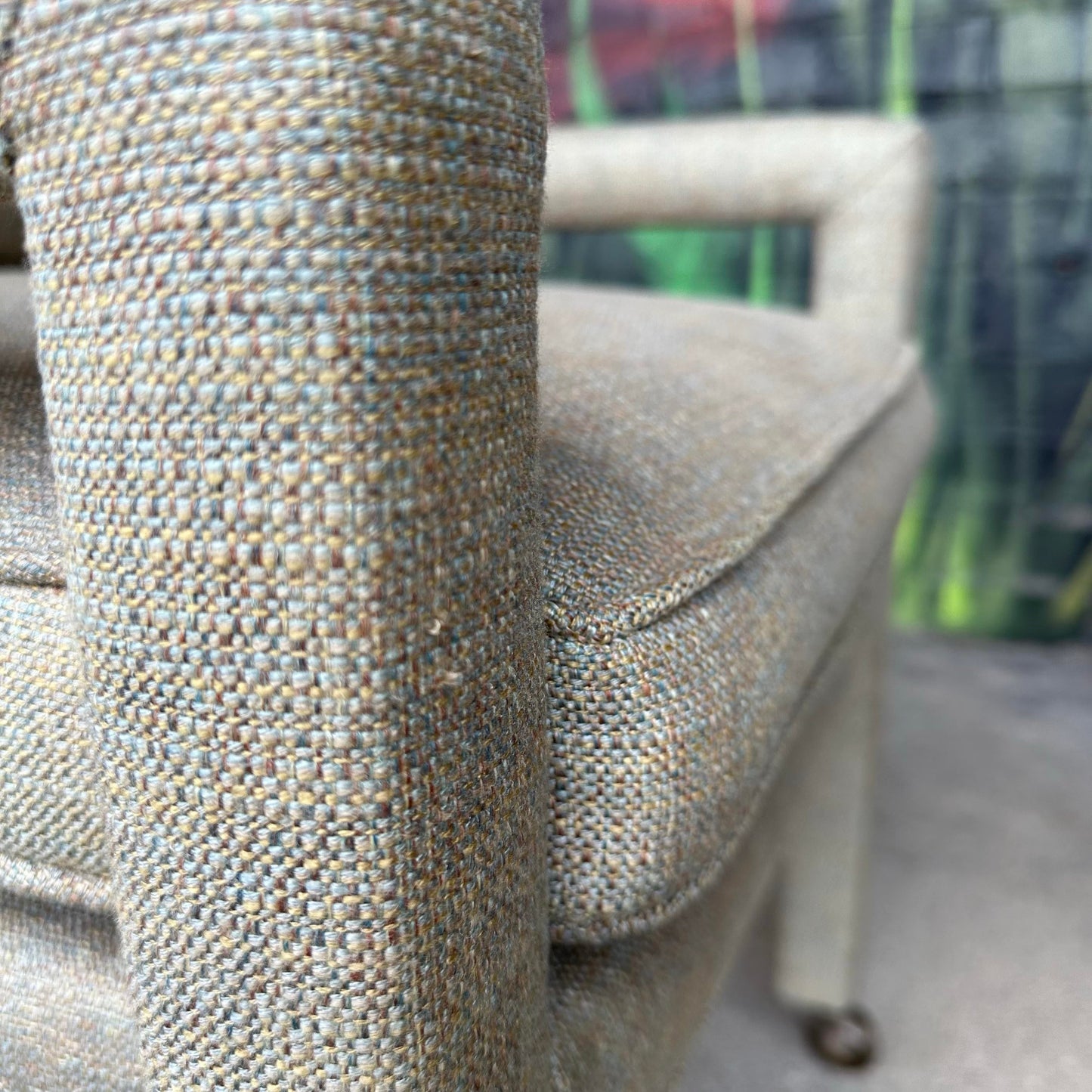 Milo Baughman for Thayer Coggin Set of 4 Chairs on Casters