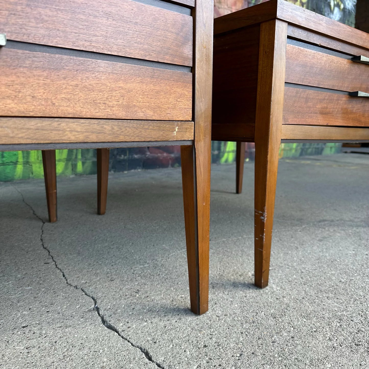 Pair of Paul McCobb for Lane Furniture Company “bowtie” Side Tables