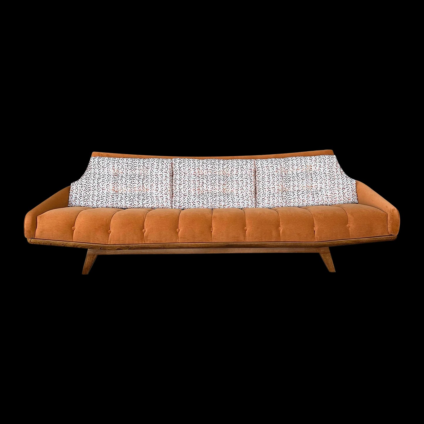 Mid Century Modern Pearsall Style Sofa