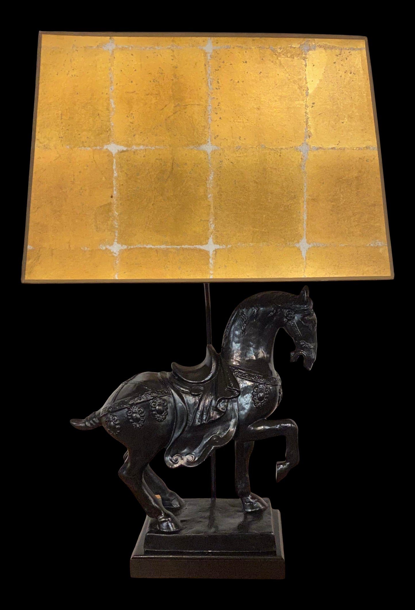 1960s Mid-Century Modern Fredrick Cooper Horse Table Lamp