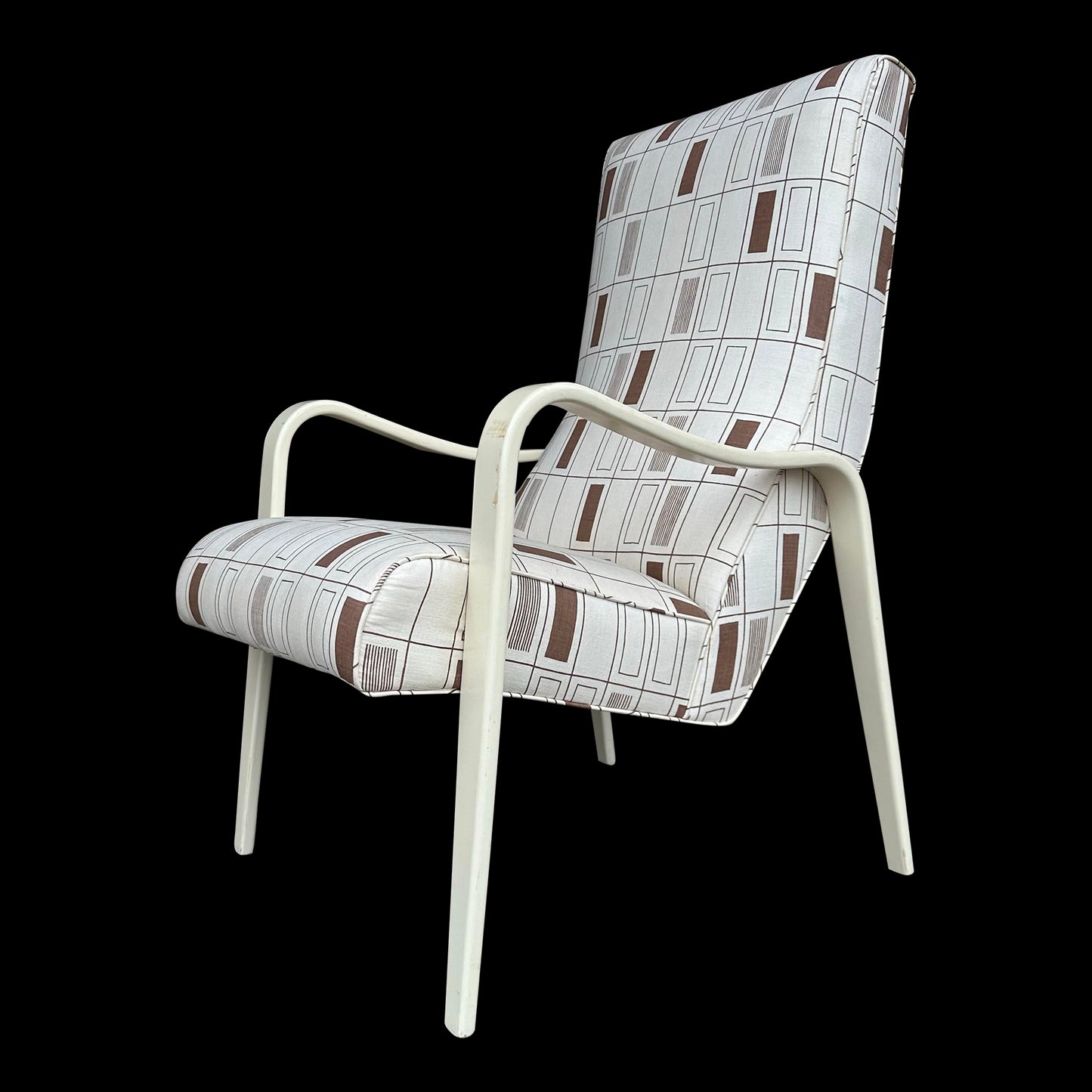 Thonet Tall Back Bentwood Arm Chair