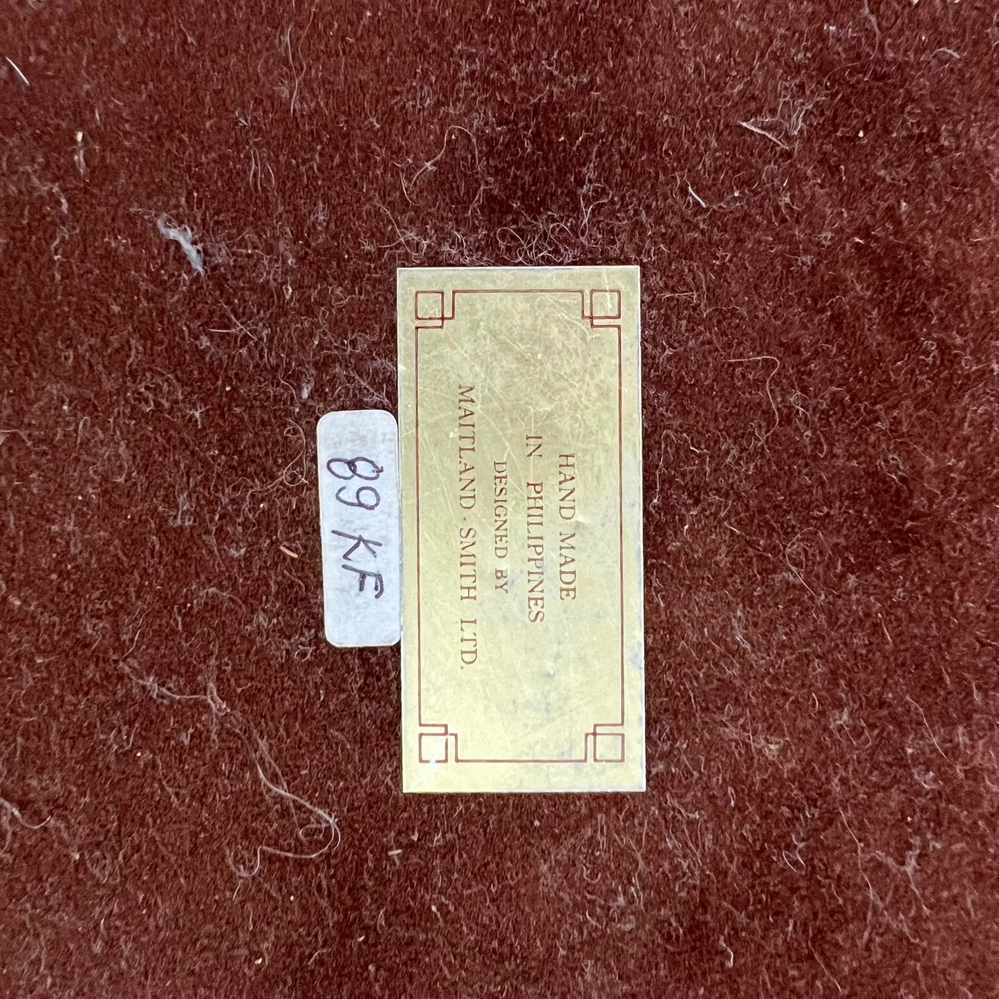 Maitland Smith Tessellated Marble Round Box Locking