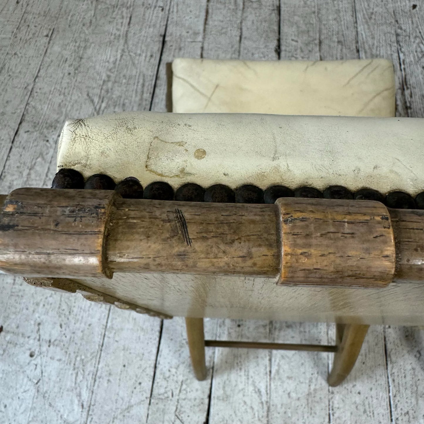 Pair of Harold Schwartz for Romweber Mid Century Oak Dining Side Chairs