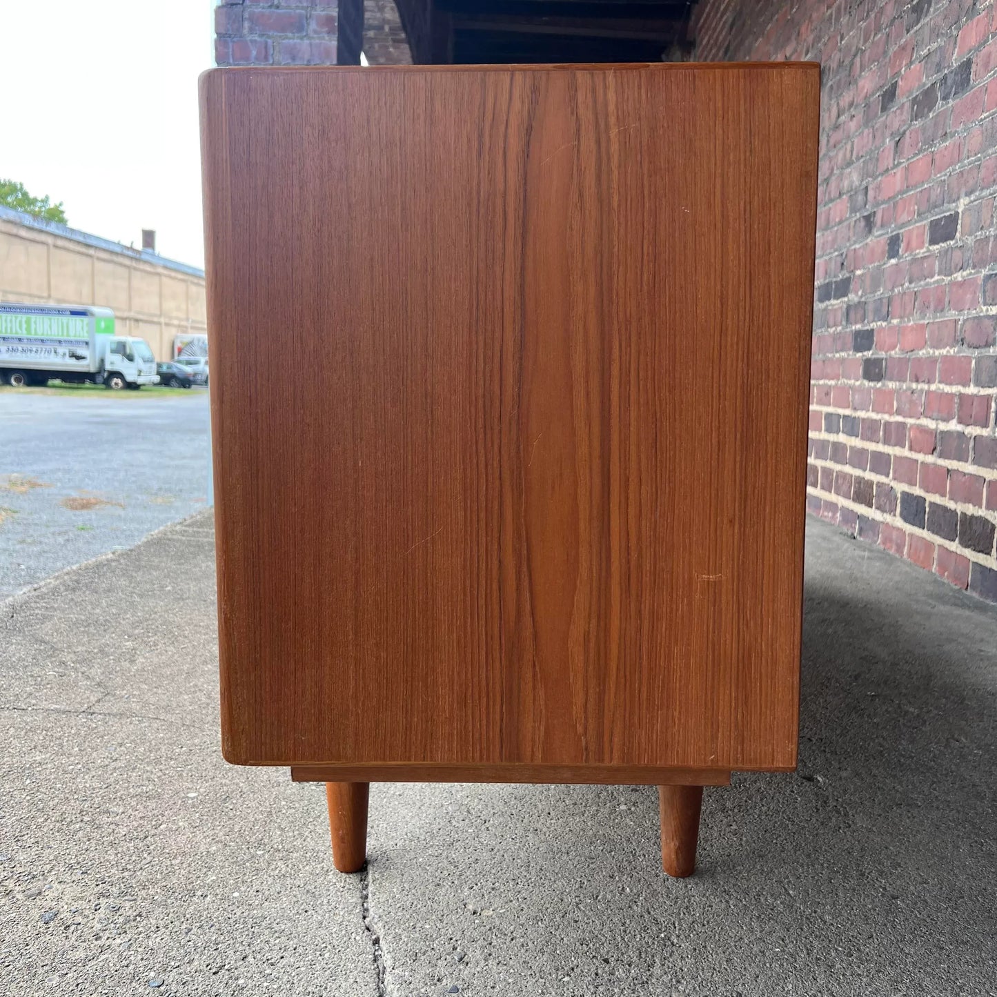 Danish Mid Century Modern Teak Credenza