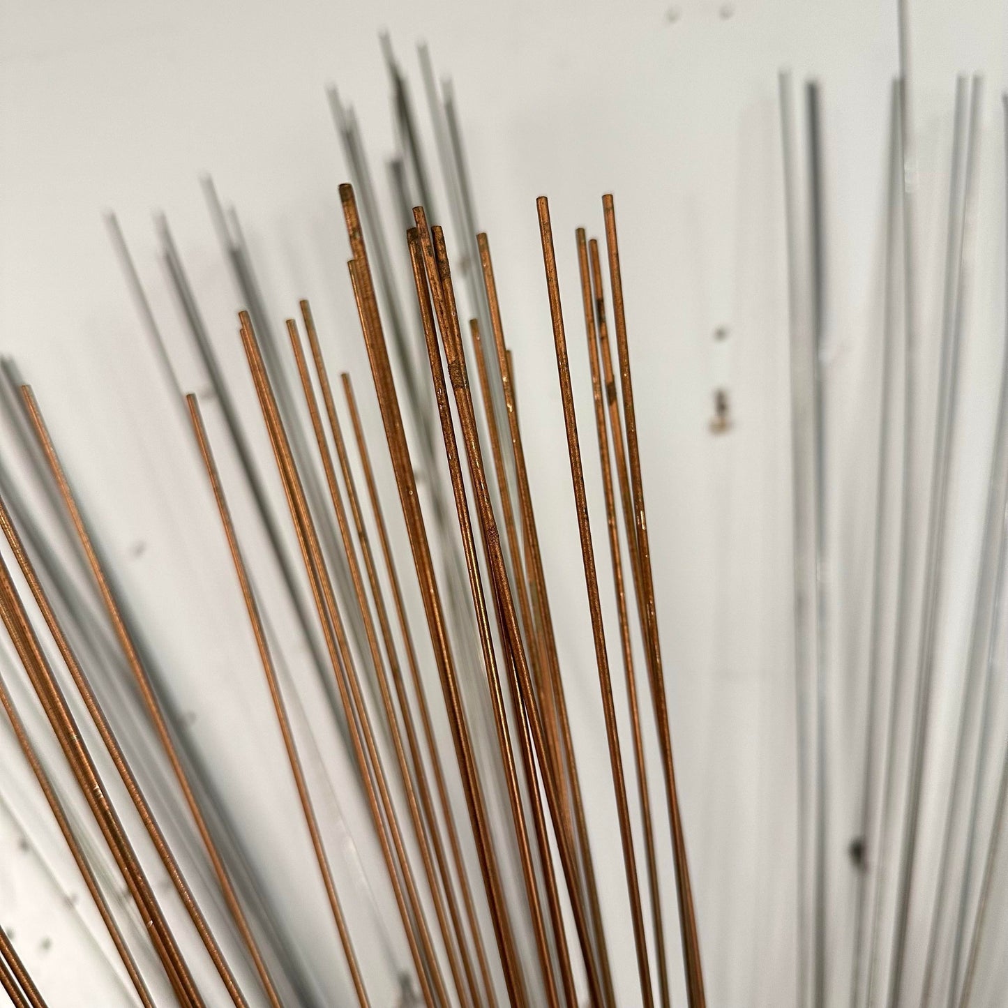 Mid Century Modern Curtis Jere Metal Starburst Wall Sculpture