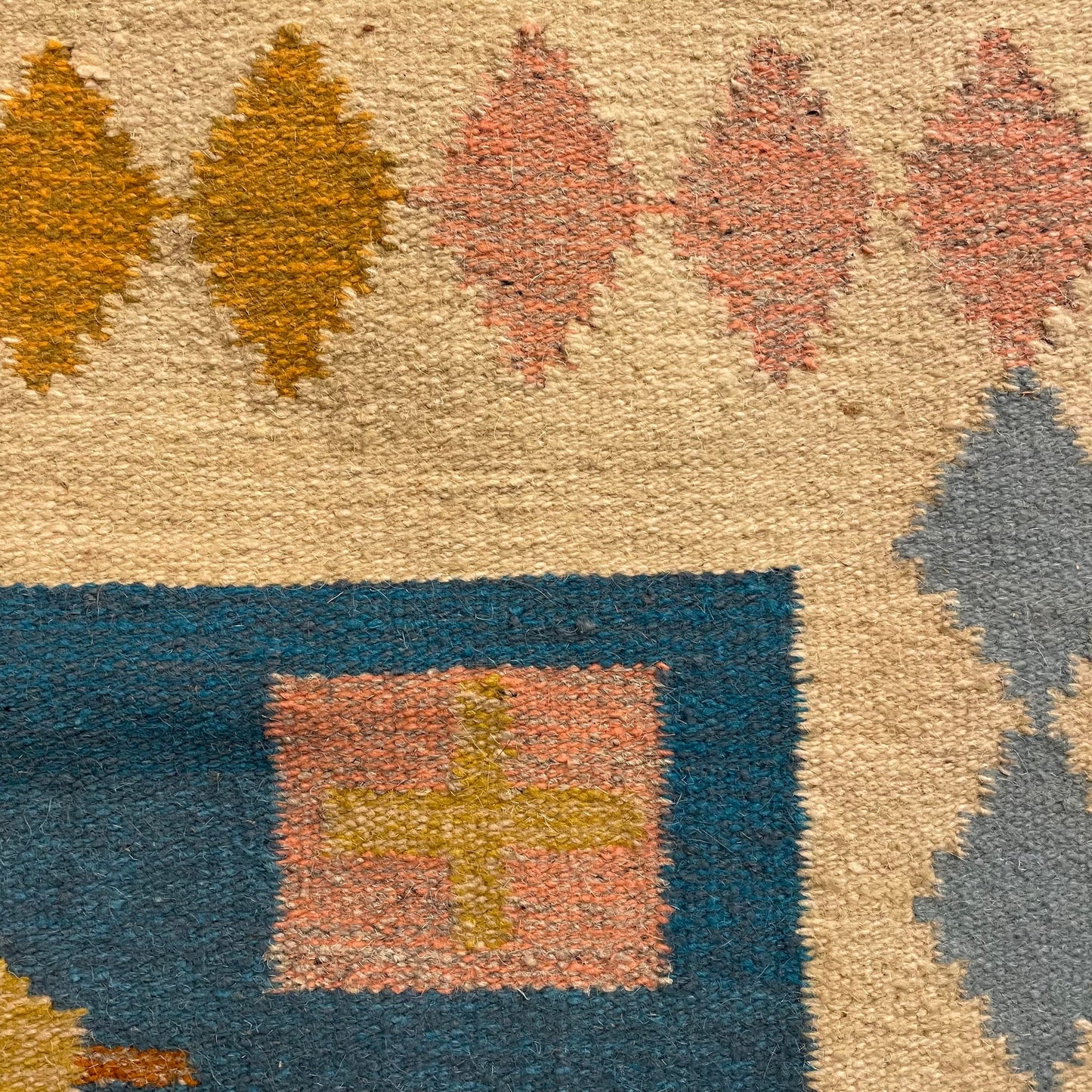Large Mid-Century Modern Tapestry Rug