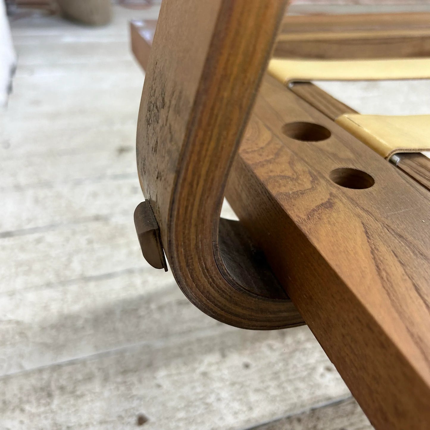 Mid Century Modern Brass Leg Daybed Sofa