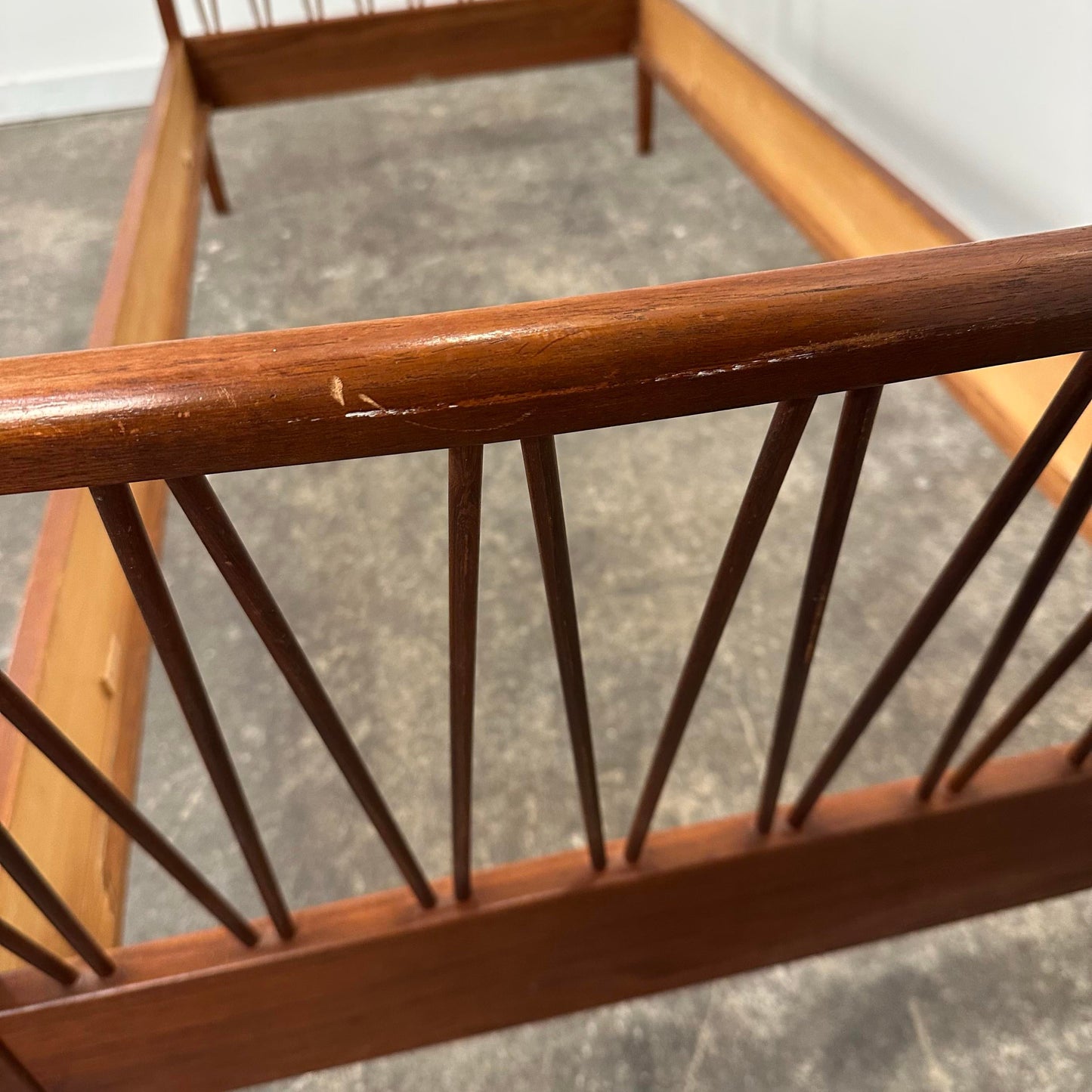 Danish Modern Frode Holm Teak Bed Frame Daybed for Illums Bolighus