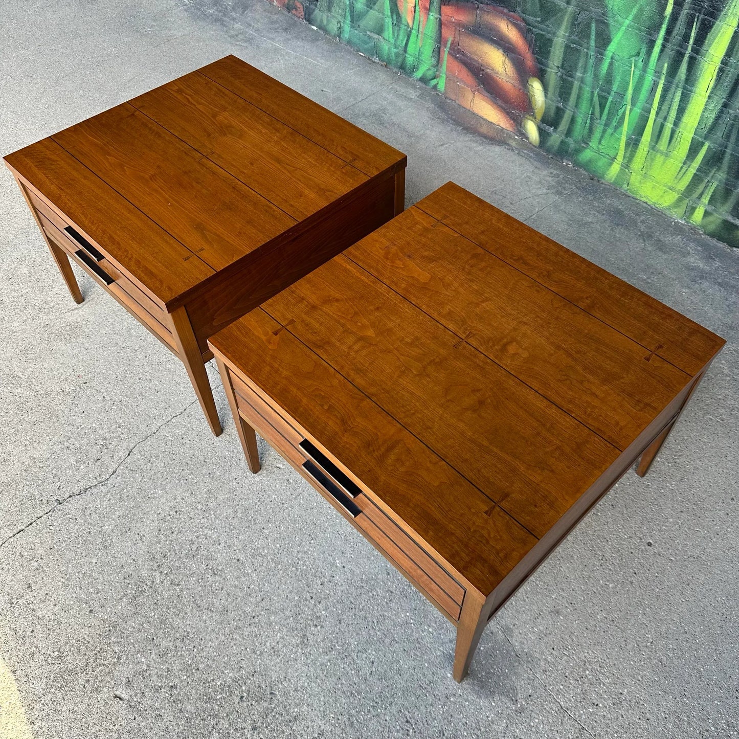 Pair of Paul McCobb for Lane Furniture Company “bowtie” Side Tables