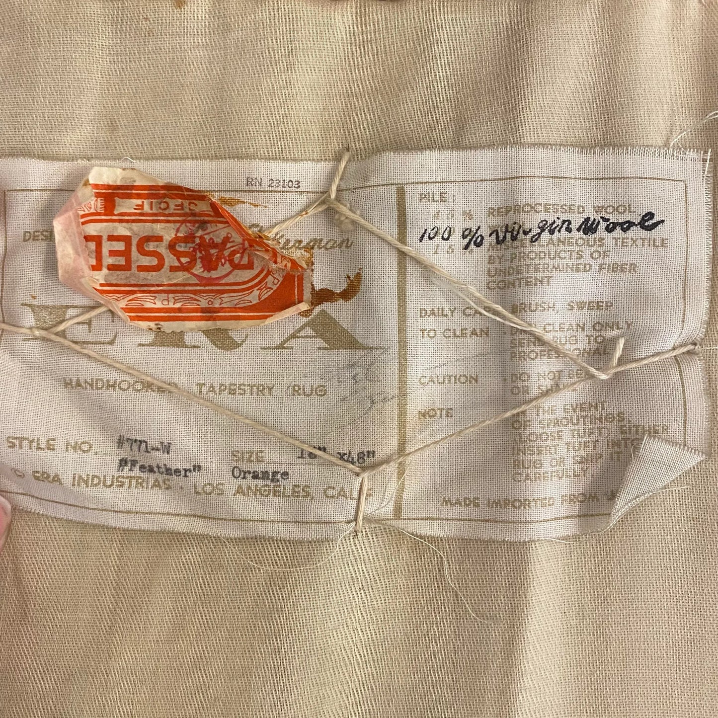 Mid 20th Century Evelyn Ackerman Wall Tapestry Mid Century Design Art