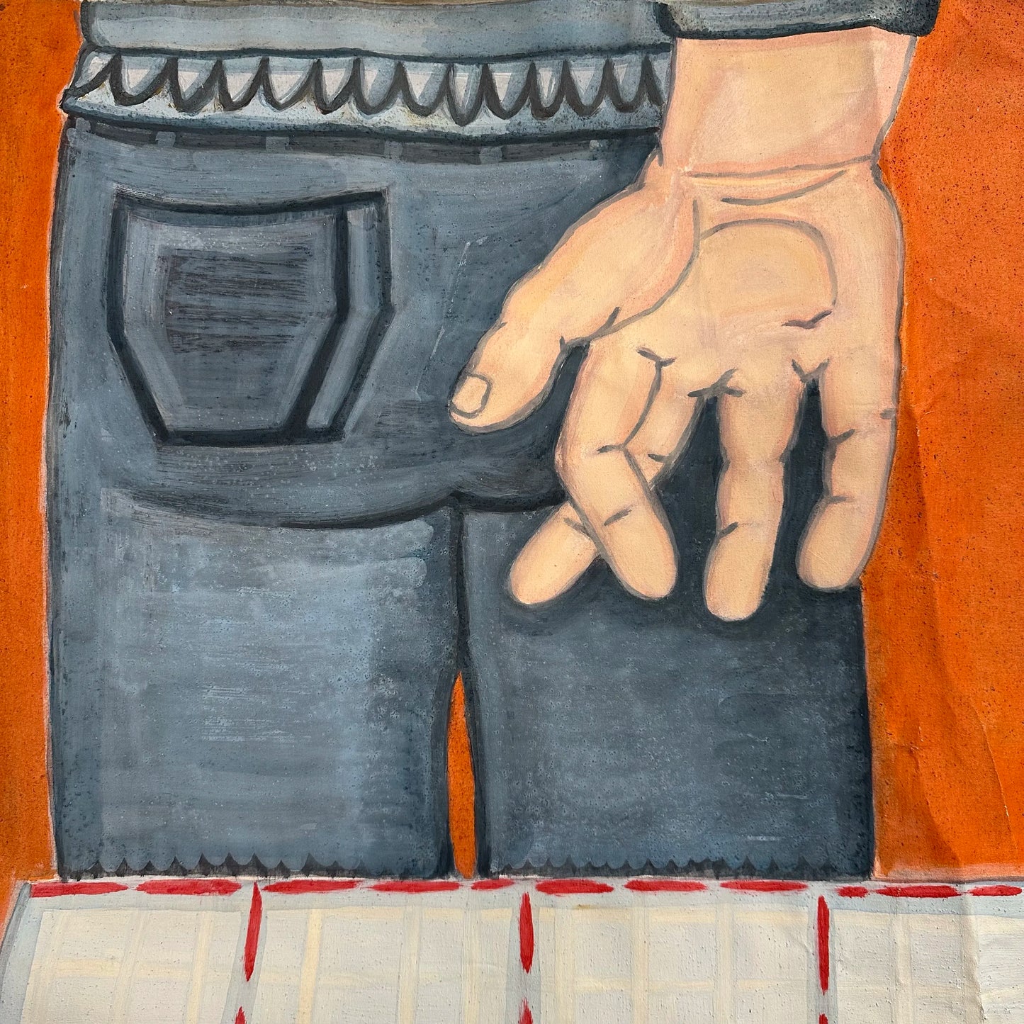 Jovi Schnell Buttered Toast Painting