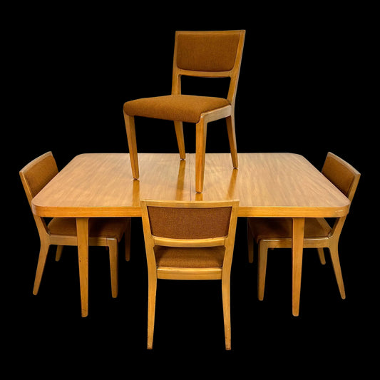 Edward Wormley for Drexel Precedent Dining Table and Four Chairs