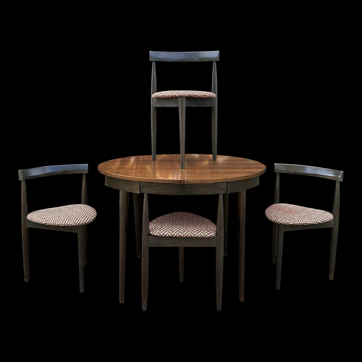 Mid Century Modern Dining by Hans Olsen Imported by Otto Gerdau Company