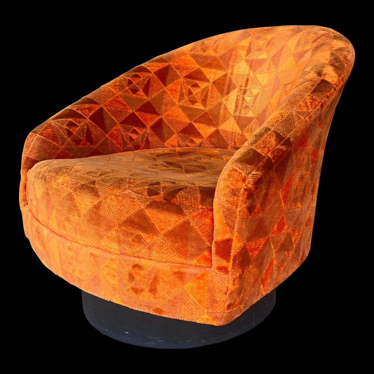 Adrian Pearsall Mid Century Swivel Rock Chair