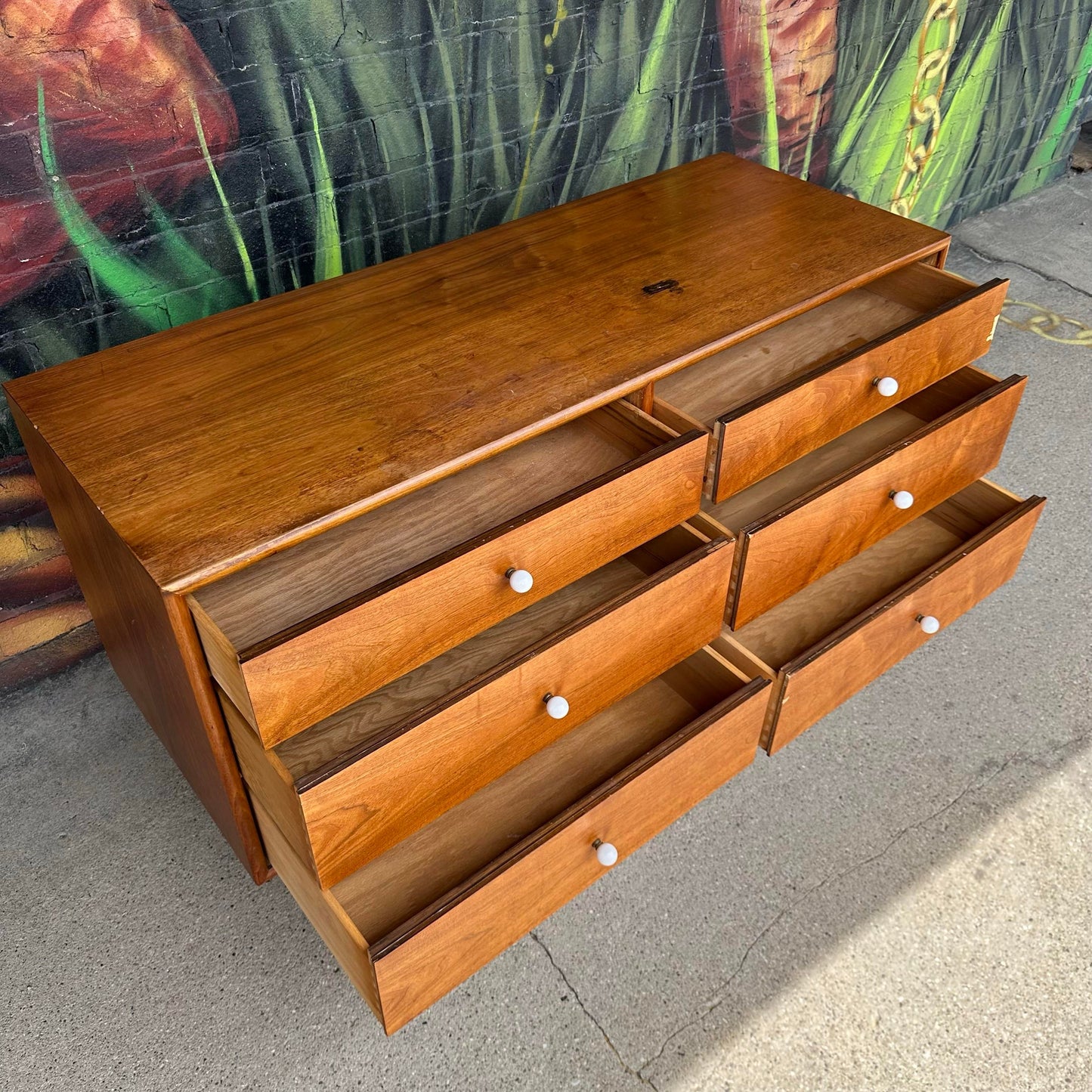 Kipp Stewart for Drexel Declaration 6-Drawer Low Dresser